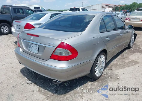 2008 Mercedes-Benz E 350 4Matic из США, поврежденный, VIN WDBUF87X38B190098
